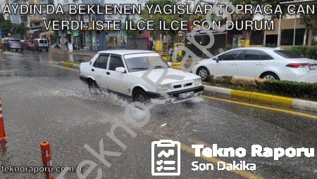Aydın’da Beklenen Yağışlar Toprağa Can Verdi: İşte İlçe İlçe Son Durum