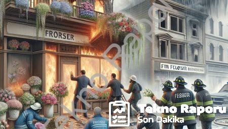 Aydın Efeler’de Çiçekçi Yangını: Komşuların Dikkati Faciayı Önledi