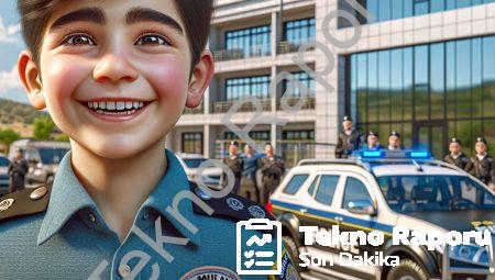 Muğla Emniyeti Hamza’nın Polislik Hayalini Gerçeğe Dönüştürdü