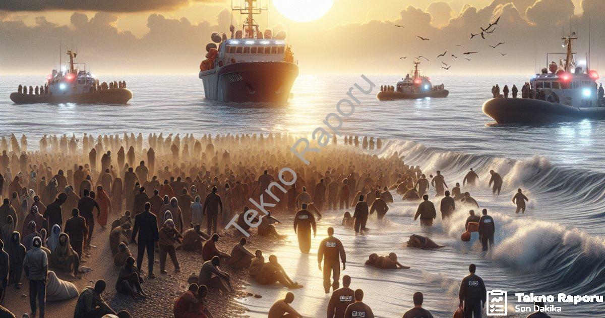 "İzmir Kıyılarında Hareketli Saatler: 120 Düzensiz Göçmen İçin Operasyon" başlıklı haber için fotore