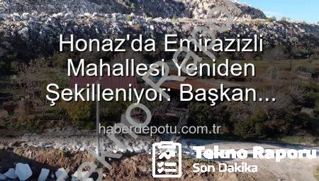 Honaz’da Kentsel Dönüşüm Hız Kesmiyor: Emirazizli Mahallesi Estetik Dokunuşlarla Yeniden Şekilleniyor