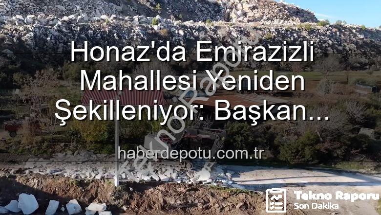 çevre düzenleme çalışmaları - Honaz'da Kentsel Dönüşüm Hız Kesmiyor: Emirazizli Mahallesi Estetik Dokunuşlarla Yeniden Şekilleniyor