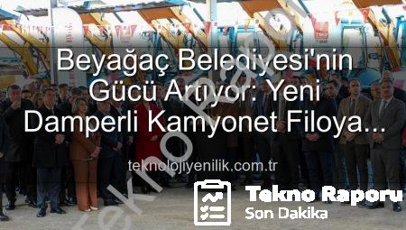 Beyağaç Belediyesi Gücüne Güç Kattı: TBB’den Hibe Edilen Damperli Kamyonet Filoya Eklendi